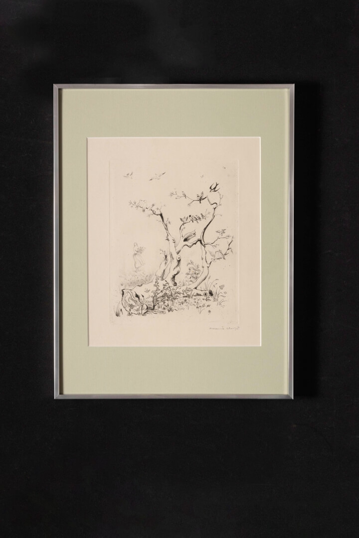 Les oiseaux (gravure)